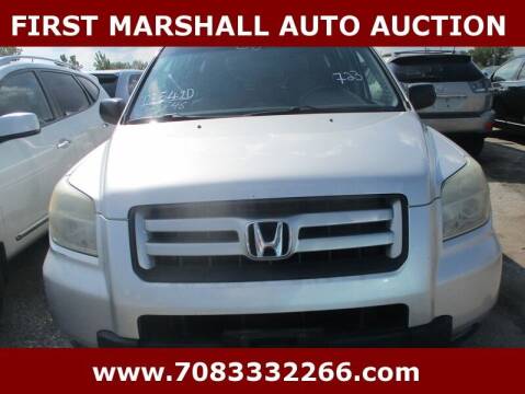 2006 Honda Pilot for sale at First Marshall Auto Auction in Harvey IL