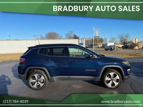 2018 Jeep Compass for sale at BRADBURY AUTO SALES in Gibson City IL