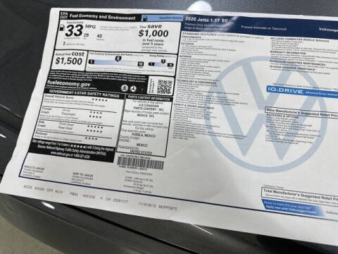 2026 Volkswagen Jetta SE