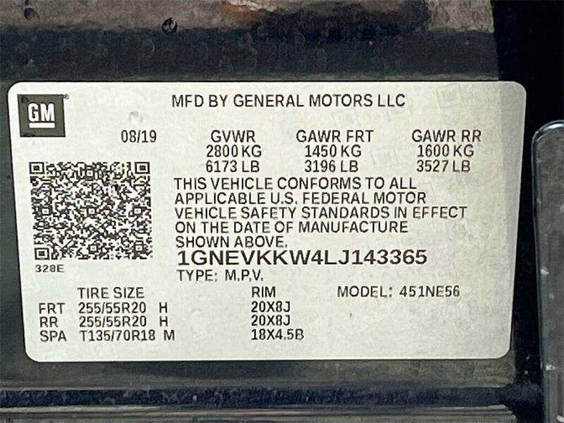 2020 Chevrolet Traverse Premier