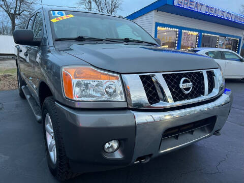 2014 Nissan Titan for sale at GREAT DEALS ON WHEELS in Michigan City IN