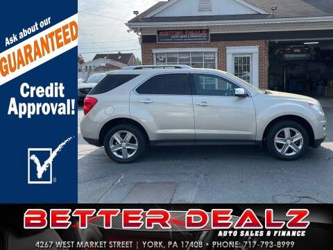 2015 Chevrolet Equinox for sale at Better Dealz Auto Sales & Finance in York PA