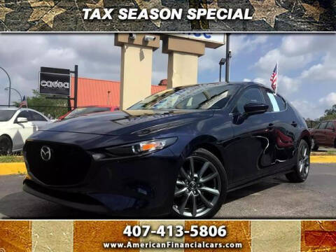 2021 Mazda Mazda3 Hatchback for sale at American Financial Cars in Orlando FL
