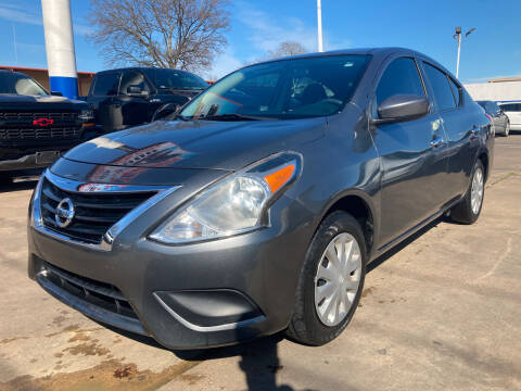 2019 Nissan Versa for sale at ANF AUTO FINANCE in Houston TX