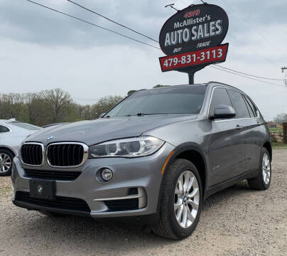 2016 BMW X5 for sale at McAllister's Auto Sales LLC in Van Buren AR