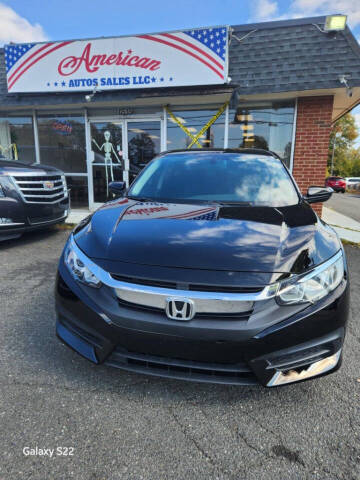 2016 Honda Civic for sale at American Auto Sales LLC in Charlotte NC