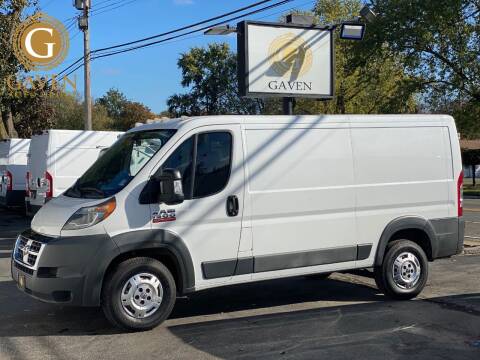 2016 RAM ProMaster Cargo for sale at Gaven Commercial Truck Center in Kenvil NJ