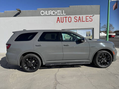 2022 Dodge Durango for sale at CHURCHILL AUTO SALES in Fallon NV