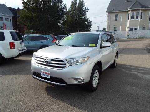 2012 Toyota Highlander for sale at FRIAS AUTO SALES LLC in Lawrence MA