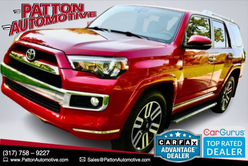 2018 Toyota 4Runner for sale at Patton Automotive in Sheridan IN