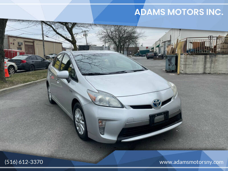 2012 Toyota Prius Plug-in Hybrid for sale at Adams Motors INC. in Inwood NY