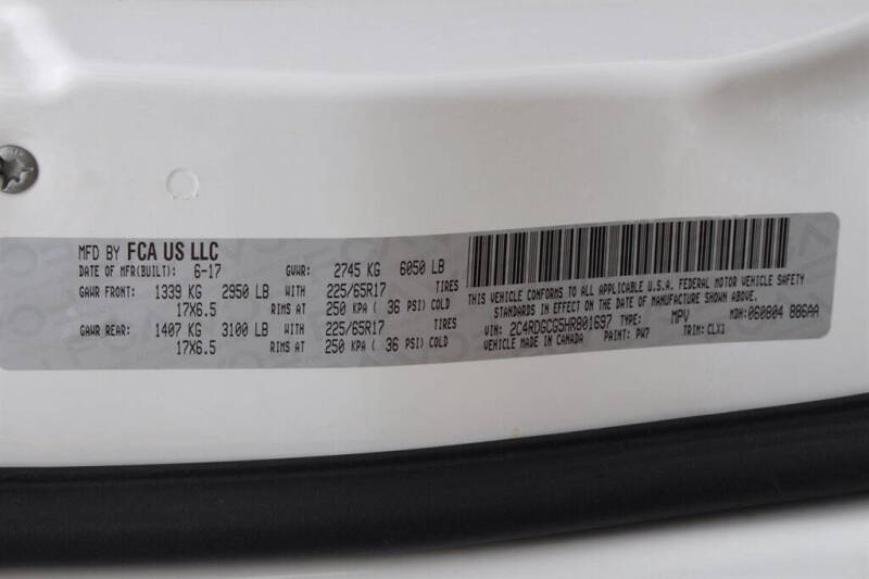 2017 Dodge Grand Caravan SXT