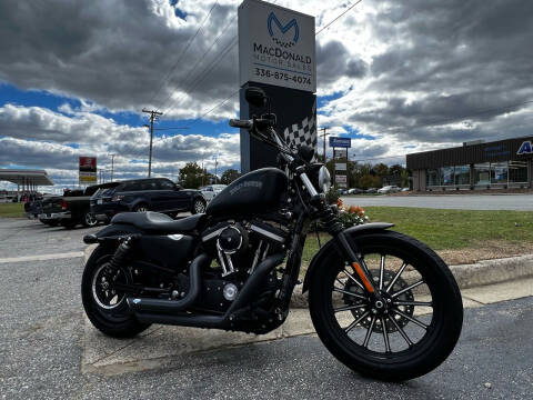 2015 Harley Davidson XL883N for sale at MacDonald Motor Sales in High Point NC