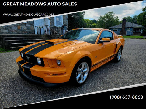 2007 Ford Mustang for sale at GREAT MEADOWS AUTO SALES in Great Meadows NJ