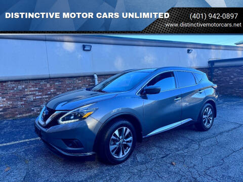 2018 Nissan Murano for sale at DISTINCTIVE MOTOR CARS UNLIMITED in Johnston RI