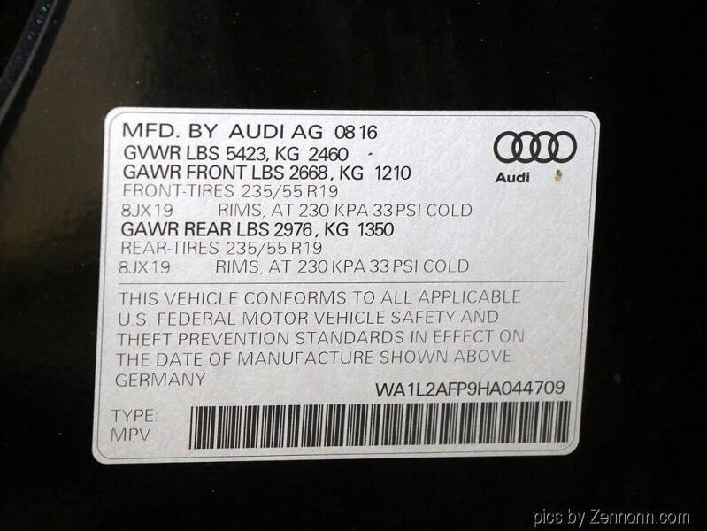 2017 Audi Q5 2.0T quattro Premium Plus