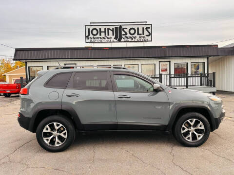 2015 Jeep Cherokee for sale at John Solis Automotive Village in Idaho Falls ID