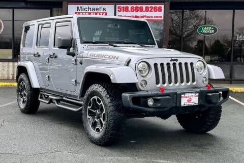 2014 Jeep Wrangler Unlimited for sale at Michaels Auto Plaza in East Greenbush NY