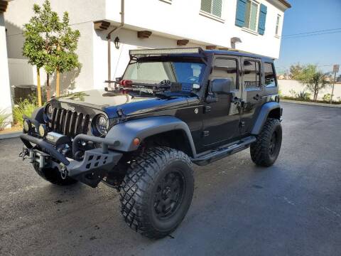2009 Jeep Wrangler Unlimited for sale at AVISION AUTO in El Monte CA