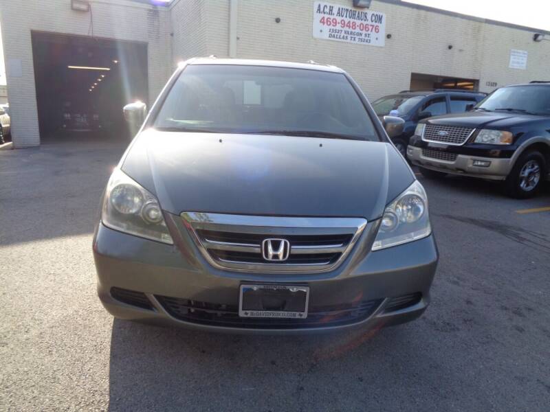 2007 Honda Odyssey for sale at ACH AutoHaus in Dallas TX
