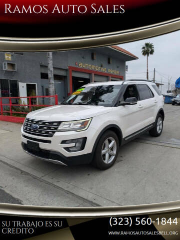 2017 Ford Explorer for sale at Ramos Auto Sales in Bell CA