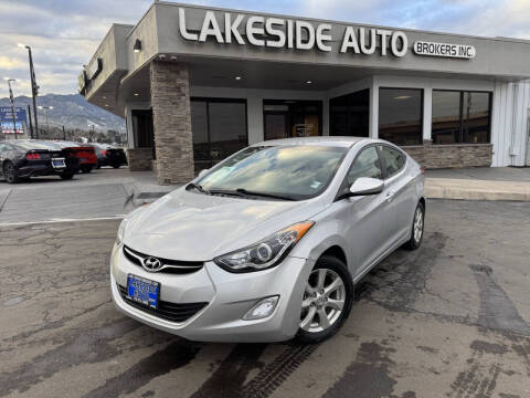 2013 Hyundai Elantra for sale at Lakeside Auto Brokers in Colorado Springs CO