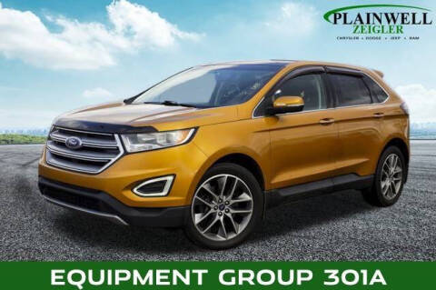 2016 Ford Edge for sale at Harold Zeigler Ford in Plainwell MI