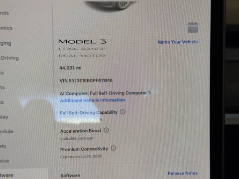 2023 Tesla Model 3 Long Range