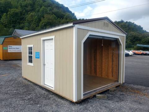  12X16 GARAGE CLASSIC UTILITY for sale at Auto Energy - Timberline Barns in Lebanon VA