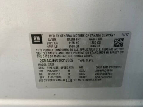 2018 Chevrolet Equinox LT