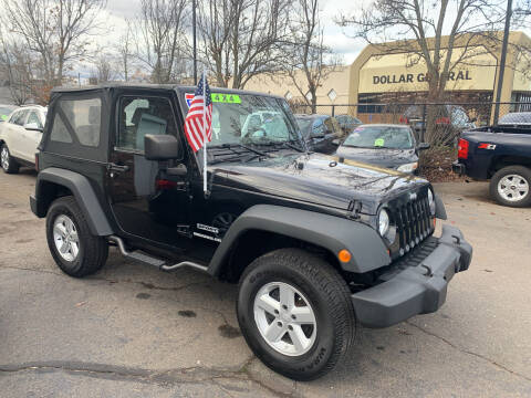 2010 Jeep Wrangler for sale at CAR CORNER RETAIL SALES in Manchester CT