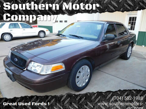 2008 Ford Crown Victoria for sale at Southern Motor Company in Lancaster SC