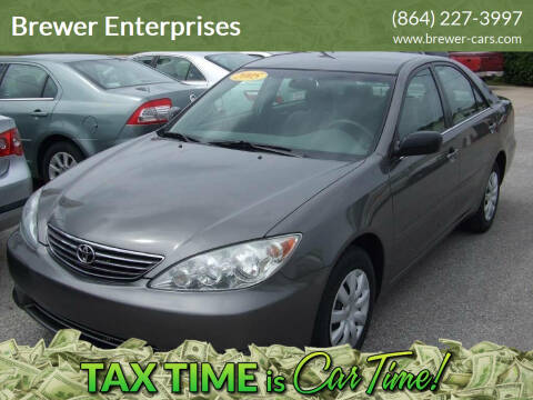 2006 Toyota Camry for sale at Brewer Enterprises 3 in Greenwood SC