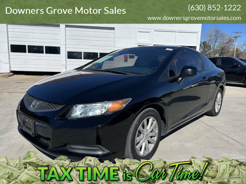 2012 Honda Civic for sale at Downers Grove Motor Sales in Downers Grove IL