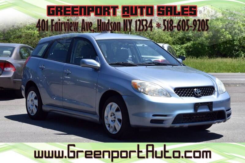 2004 Toyota Matrix for sale at GREENPORT AUTO in Hudson NY