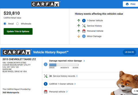 2015 Chevrolet Tahoe LTZ