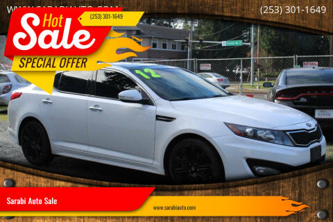 2012 Kia Optima for sale at Sarabi Auto Sale in Puyallup WA