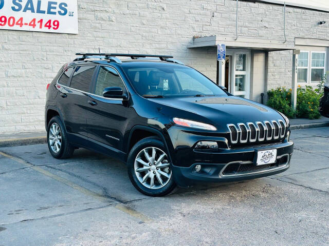 2018 Jeep Cherokee for sale at Atlas Auto Sales LLC in Lincoln, NE