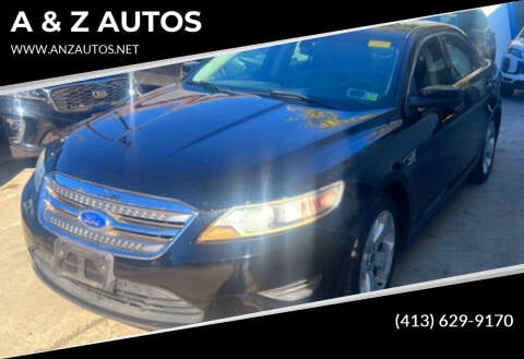 2012 Ford Taurus for sale at A & Z AUTOS in Westfield MA