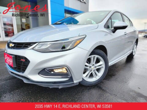2018 Chevrolet Cruze for sale at Jones Chevrolet Buick Cadillac in Richland Center WI