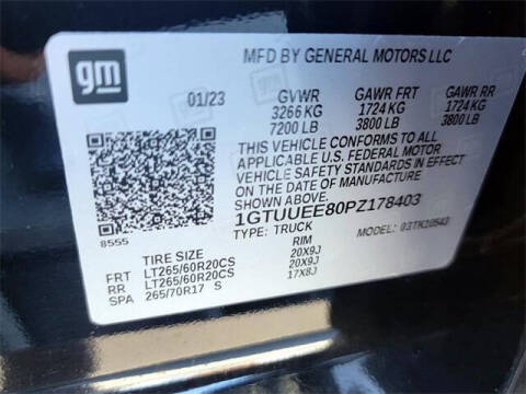 2023 GMC Sierra 1500