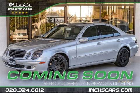 2004 Mercedes-Benz E-Class for sale at Mich's Foreign Cars in Hickory NC