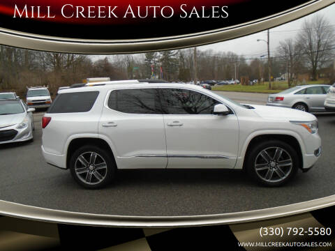 2017 GMC Acadia for sale at Mill Creek Auto Sales in Youngstown OH