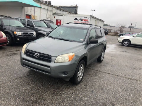 2007 Toyota RAV4 for sale at AutoPro Virginia LLC in Virginia Beach VA