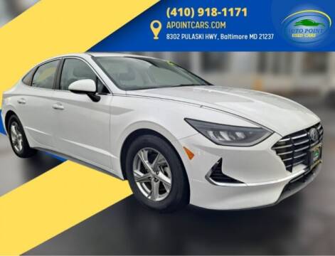 2021 Hyundai Sonata for sale at AUTO POINT USED CARS in Rosedale MD