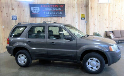 2003 Ford Escape for sale at Boone NC Jeeps-High Country Auto Sales in Boone NC