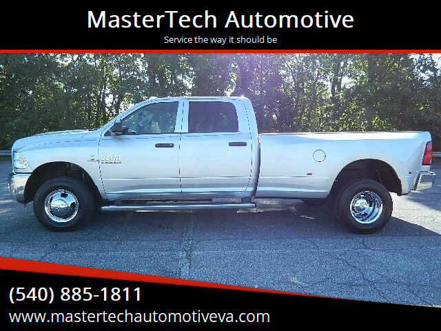 2018 RAM 3500 for sale at MasterTech Automotive in Staunton VA
