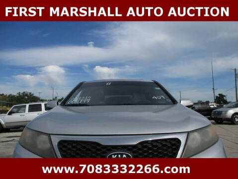 2011 Kia Sorento for sale at First Marshall Auto Auction in Harvey IL