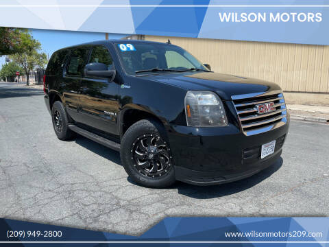 2009 GMC Yukon for sale at WILSON MOTORS in Stockton CA