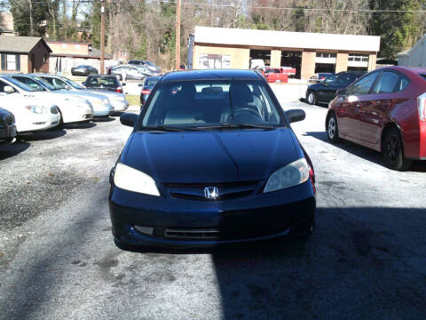 2004 Honda Civic for sale at HARDIN AUTOS in Jonesboro GA